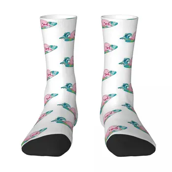 Чорапи за Сърфиране Blobfish Harajuku, Висококачествени Чорапи, Всесезонни Чорапи, Аксесоари за Подарък на Мъж или Жена за Рожден Ден