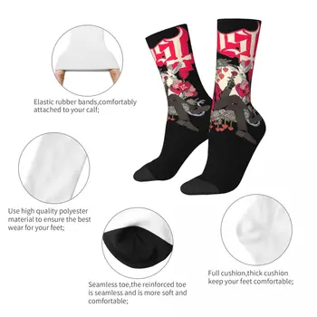 Чорапи Светия Vintage Impera Accessories, уютен, нов, спортни дълги чорапи на Хелоуин, на топло за мъже, най-добрата идея за подарък Изображение 2